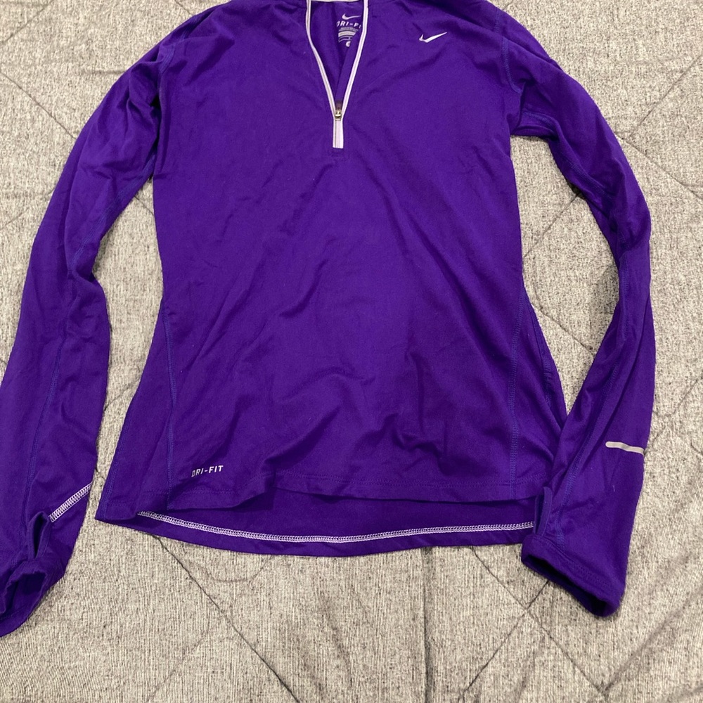 Nike Half Zip Dri Fit